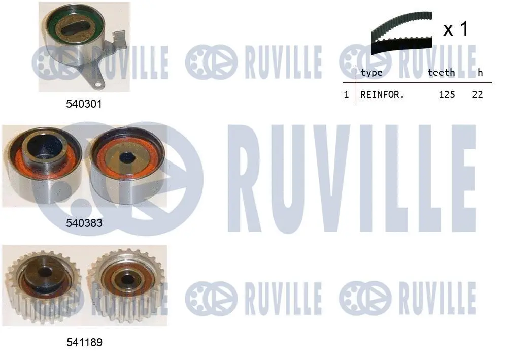 Timing Belt Kit (550407)