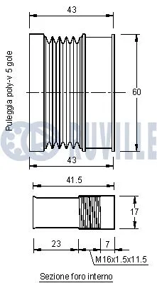 Alternator Freewheel Clutch