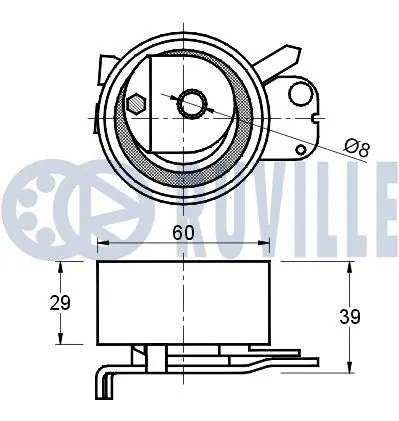 Tensioner Pulley, timing belt