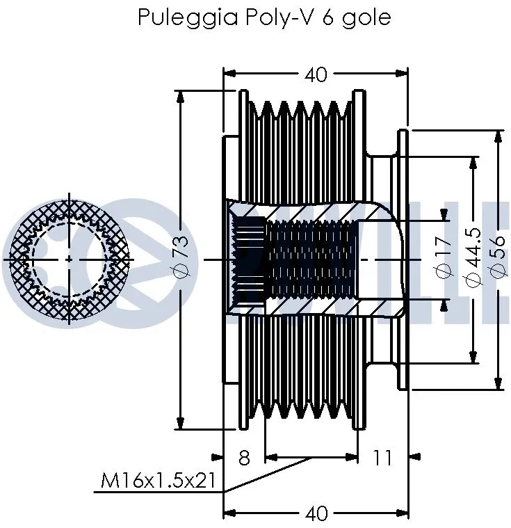 Alternator Freewheel Clutch