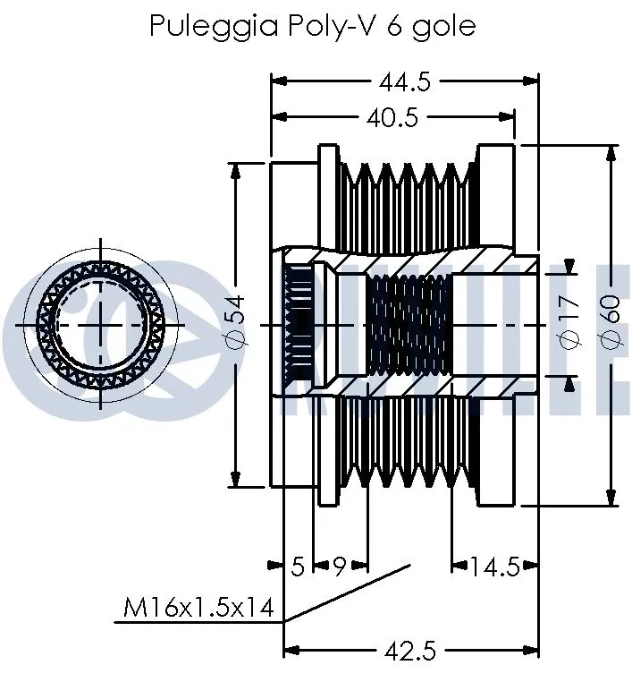 Alternator Freewheel Clutch