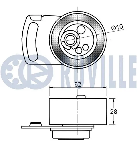 Tensioner Pulley, timing belt
