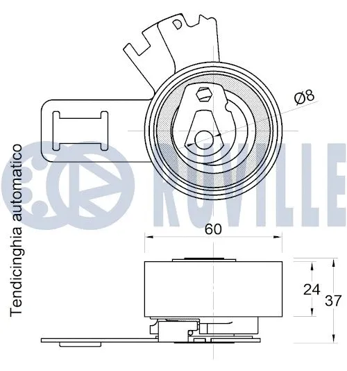 Tensioner Pulley, timing belt