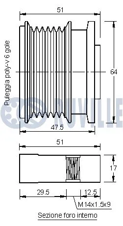 Alternator Freewheel Clutch