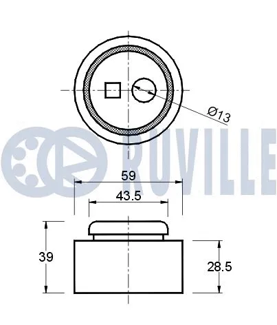 Tensioner Pulley, timing belt