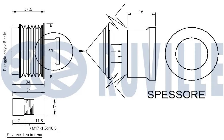 Alternator Freewheel Clutch