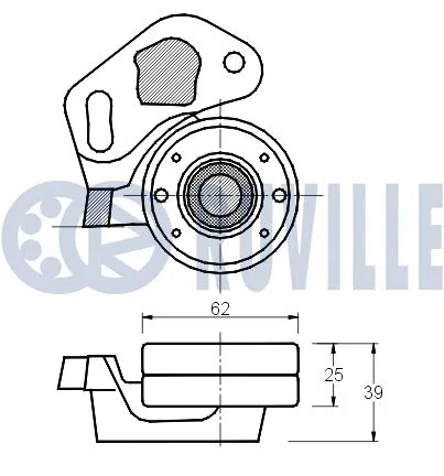 Tensioner Pulley, timing belt