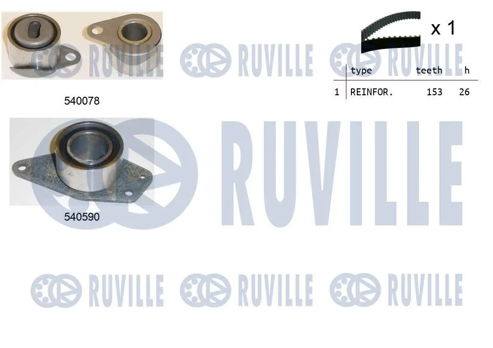Timing Belt Kit (550344)