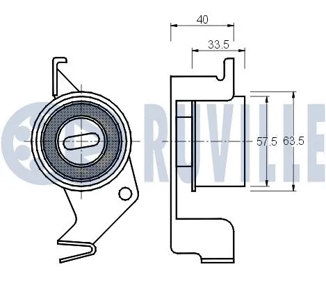 Tensioner Pulley, timing belt