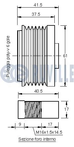 Alternator Freewheel Clutch