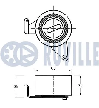 Tensioner Pulley, timing belt