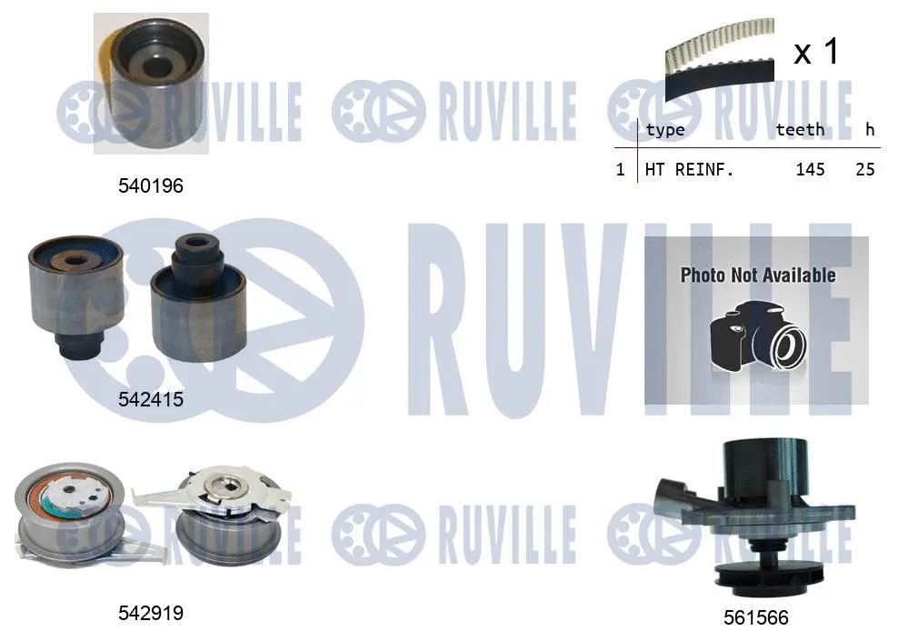 Water Pump & Timing Belt Kit (5504981)