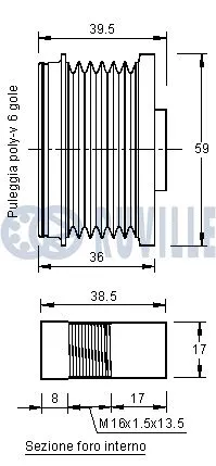 Alternator Freewheel Clutch