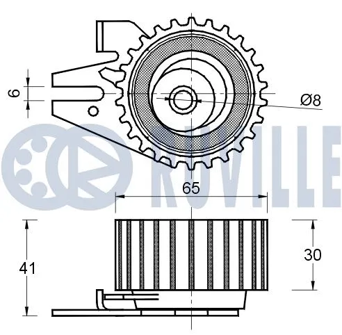 Tensioner Pulley, timing belt