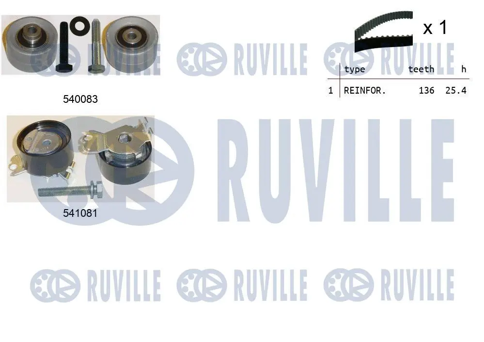 Timing Belt Kit (550256)