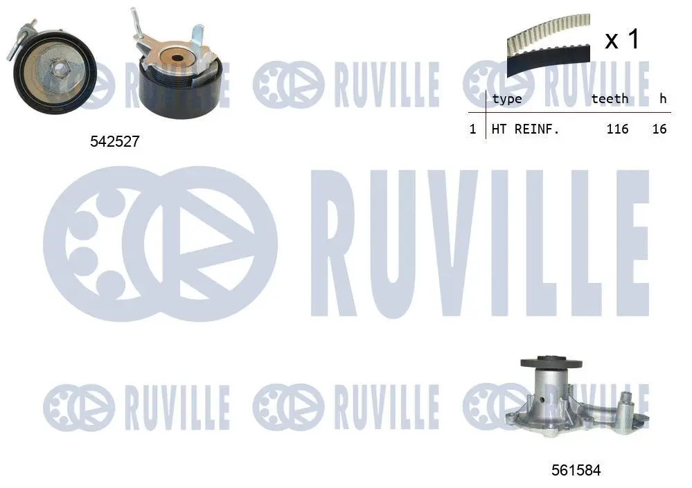Water Pump & Timing Belt Kit (5503721)