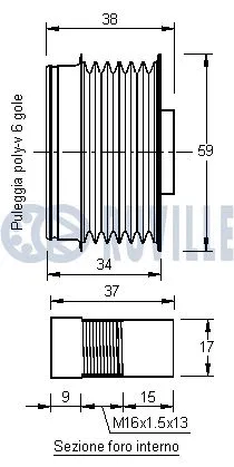 Alternator Freewheel Clutch