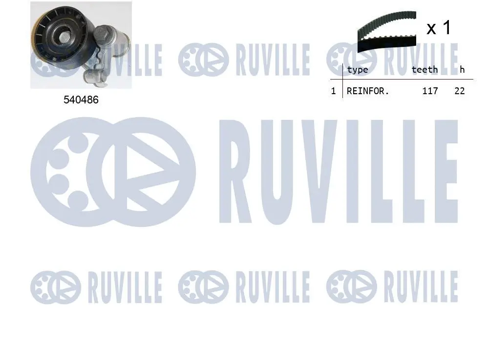 Timing Belt Kit (550029)