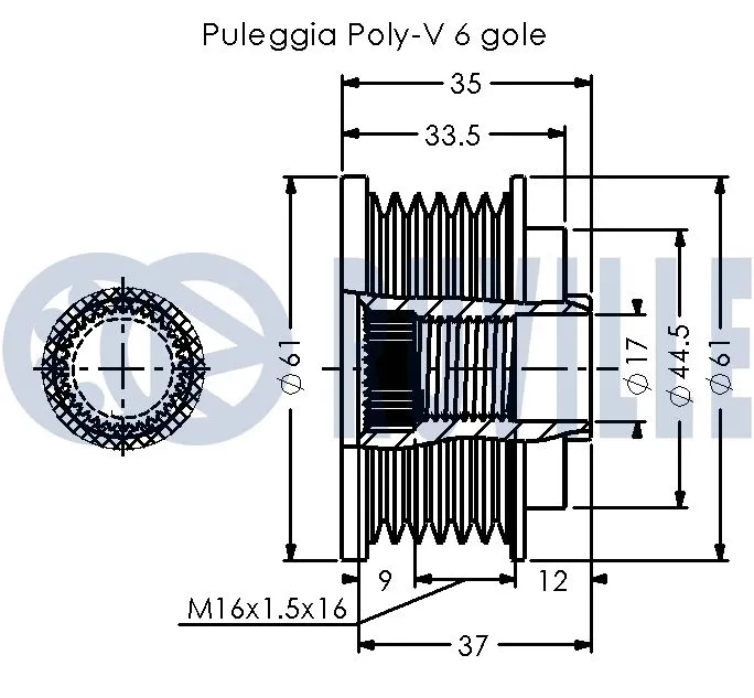 Alternator Freewheel Clutch