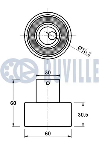 Tensioner Pulley, timing belt