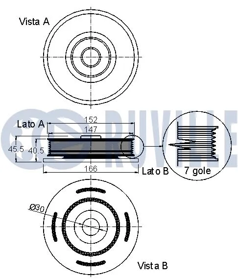 Belt Pulley, crankshaft