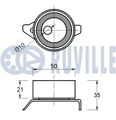 Tensioner Pulley, timing belt