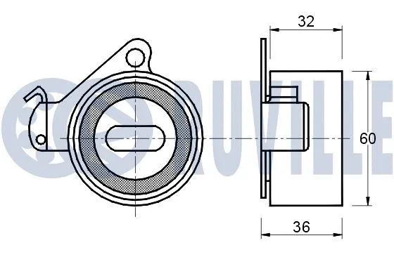 Tensioner Pulley, timing belt