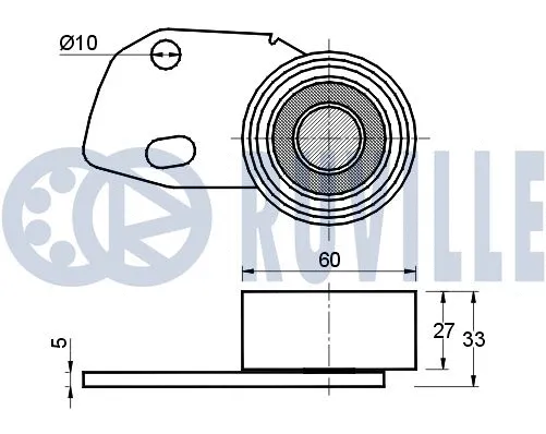 Tensioner Pulley, timing belt