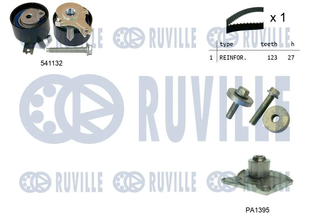 Water Pump & Timing Belt Kit (5500552)