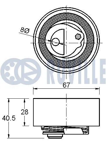 Tensioner Pulley, timing belt