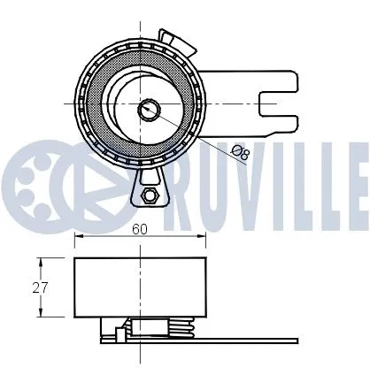 Tensioner Pulley, timing belt