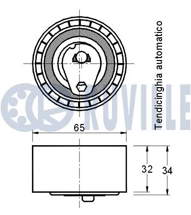 Tensioner Pulley, timing belt