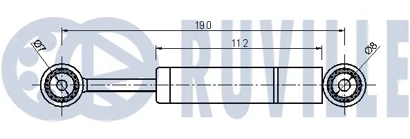 Vibration Damper, V-ribbed belt