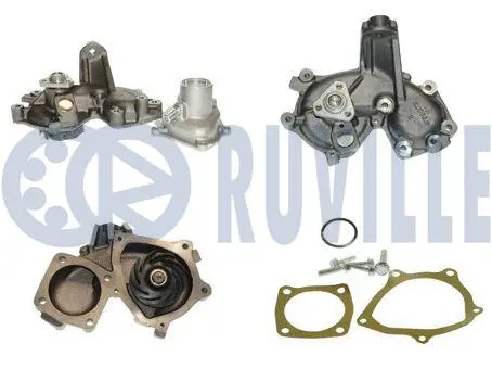 Water Pump, engine cooling (56853)