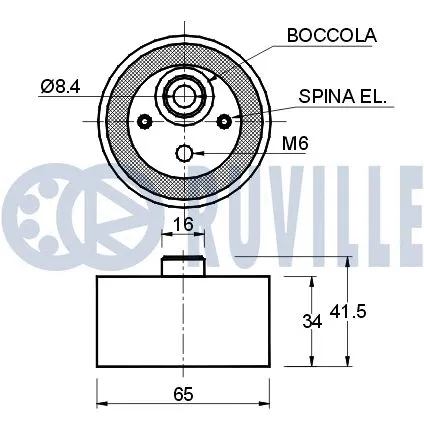 Tensioner Pulley, timing belt