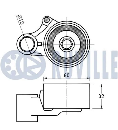 Tensioner Pulley, timing belt