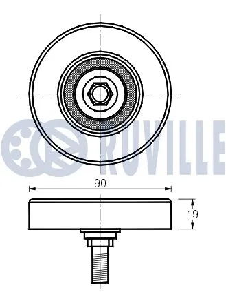 Belt Tensioner, V-ribbed belt