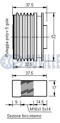 Alternator Freewheel Clutch