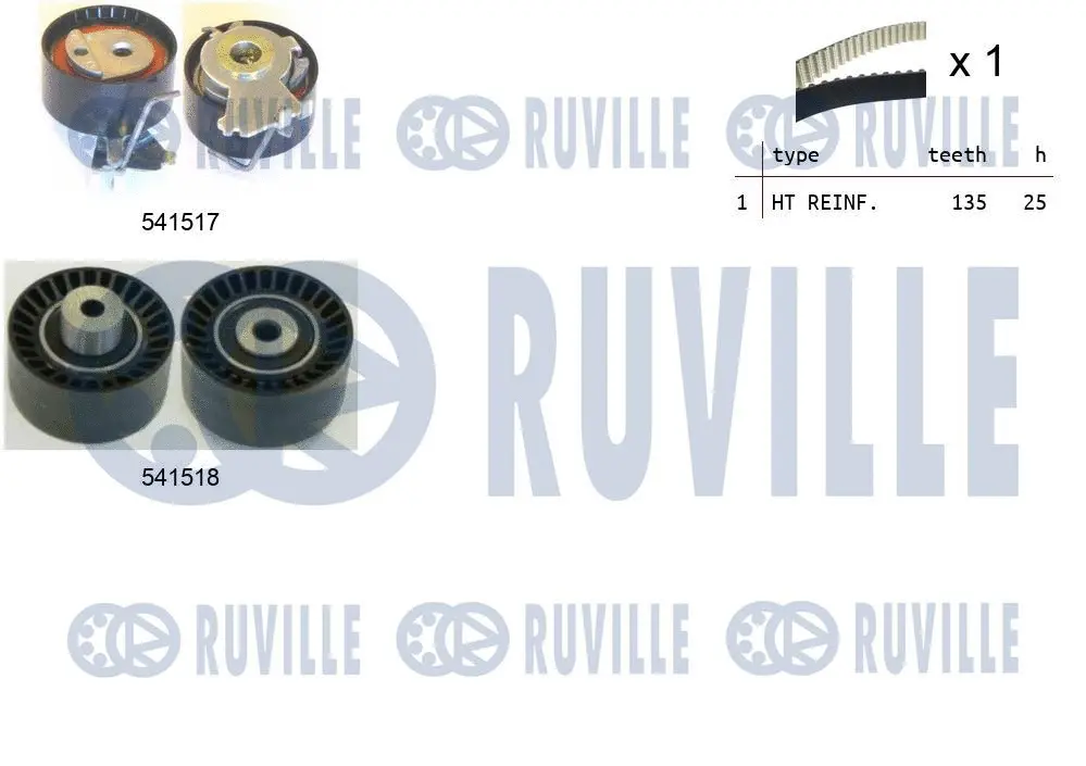 Timing Belt Kit (550287)