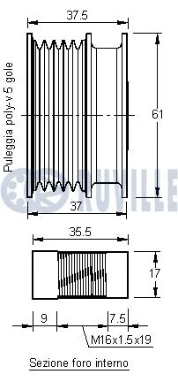 Alternator Freewheel Clutch