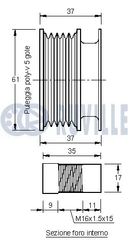 Alternator Freewheel Clutch