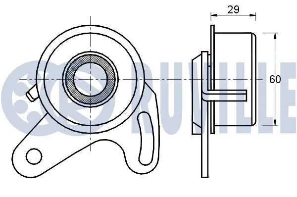 Tensioner Pulley, timing belt