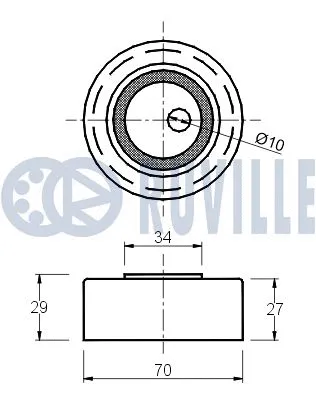 Belt Tensioner, V-ribbed belt