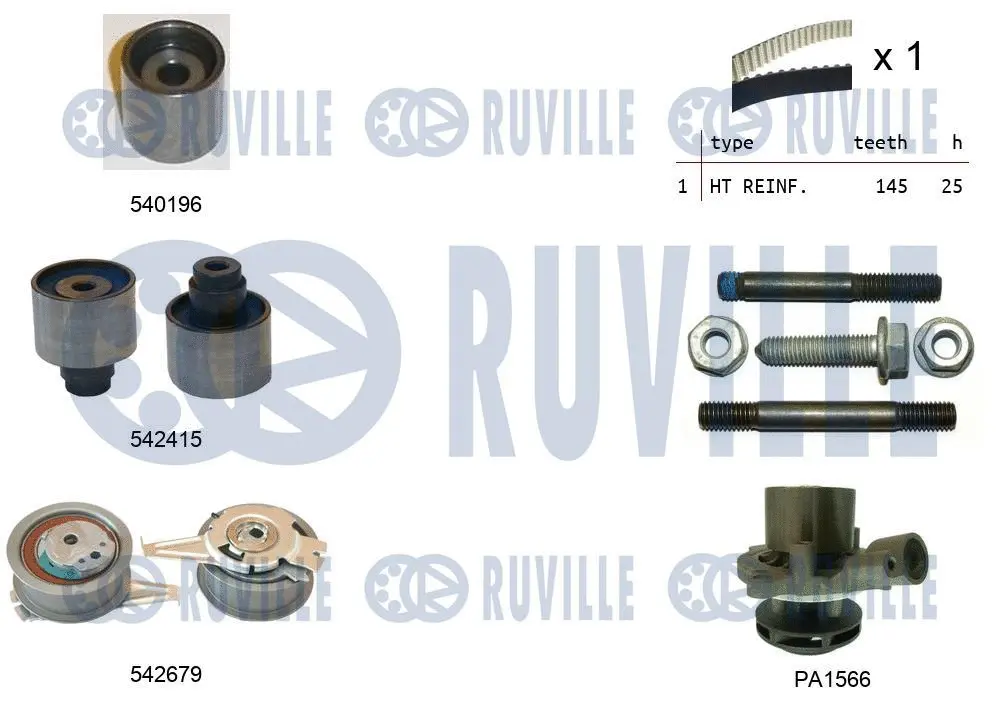 Water Pump & Timing Belt Kit (5503761)