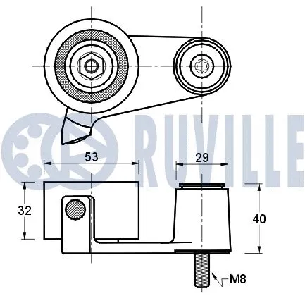 Tensioner Pulley, timing belt