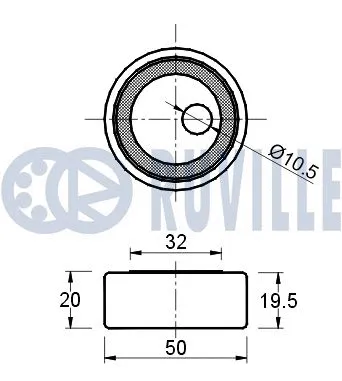 Tensioner Pulley, timing belt