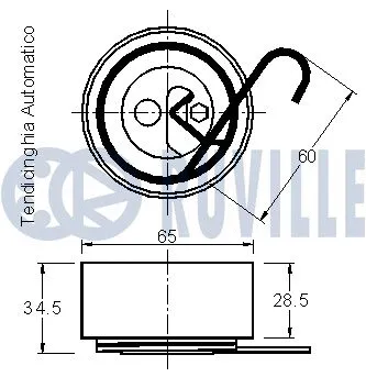 Tensioner Pulley, timing belt