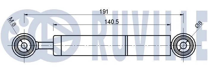 Vibration Damper, V-ribbed belt