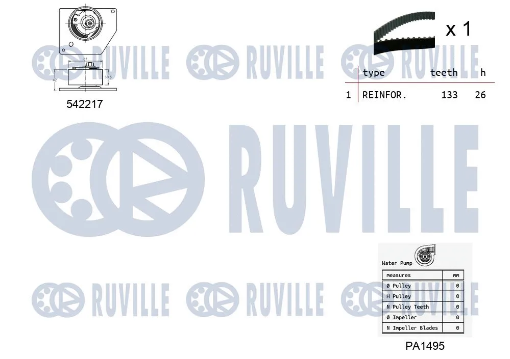 Water Pump & Timing Belt Kit