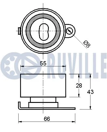 Tensioner Pulley, timing belt
